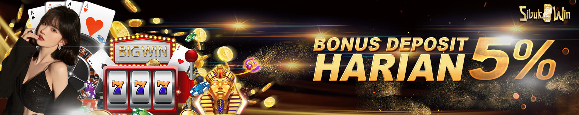 BONUS HARIAN 5%